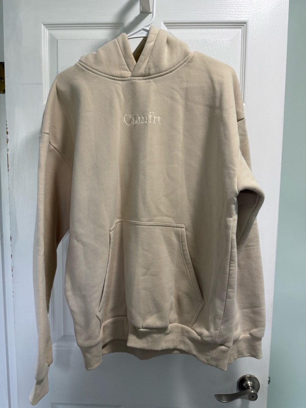 Comfrt Beige Hoodie - Women's Relaxed Pullover